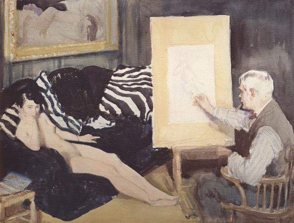Sir William Orpen The Model